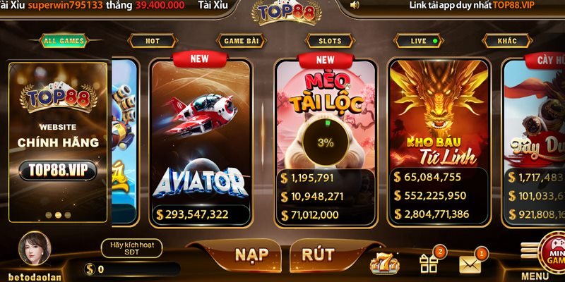 Đa dạng tựa game đổi thưởng hấp dẫn tại sảnh game đỉnh cao 